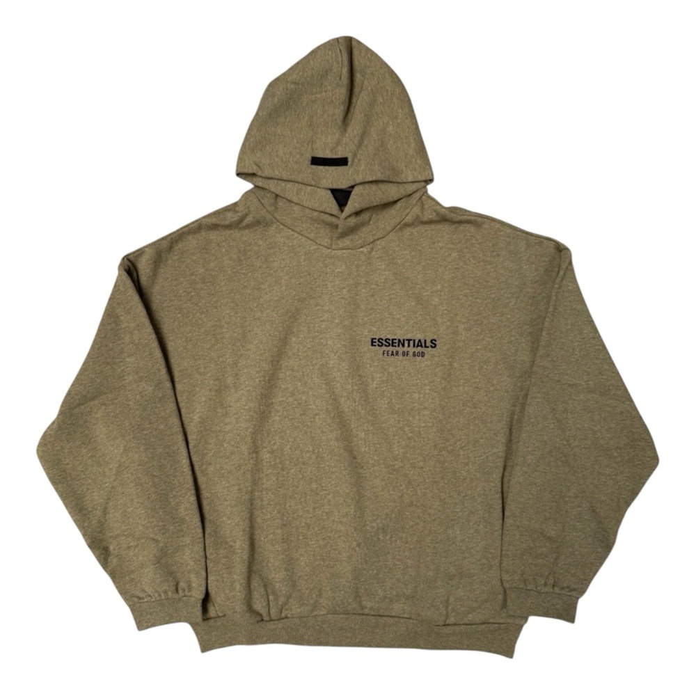 Fear Of God Essentials Heather Grey Hoodie FW24 Brand New With Tags